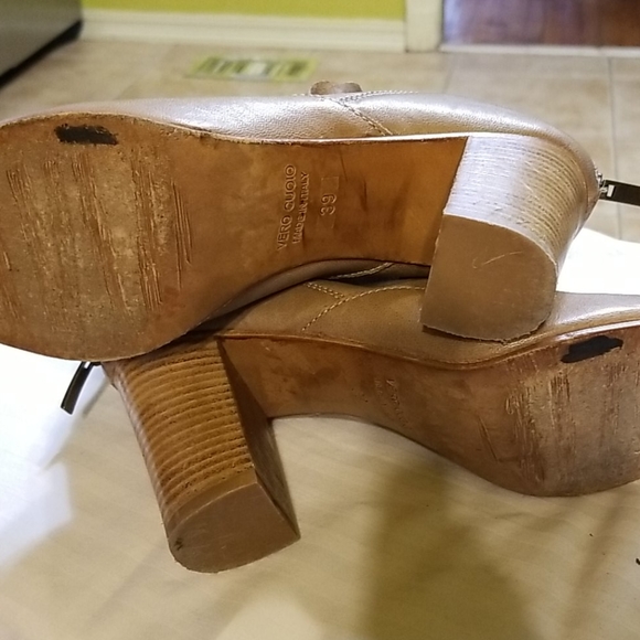 Soft leather heels - Picture 3 of 5